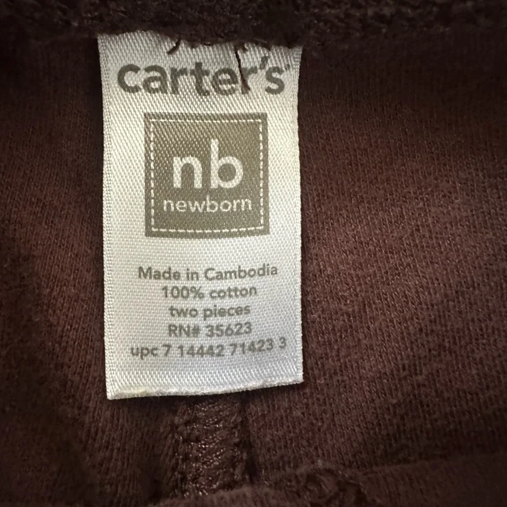 Carters newborn baby boy outfit cutest brother ever  Guc